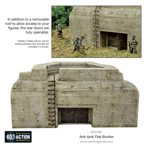 Warlord Games Bolt Action   Flak Bunker - 842010001 - 5060572500358