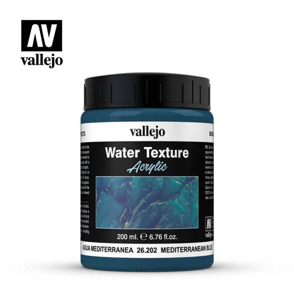 Vallejo    Water Effects - Mediterranean Blue 200ml - VAL26202 - 8429551262026