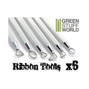 Green Stuff World    Mini Ribbon Sculpting Tool Set - 8436554362196ES - 8436554362196