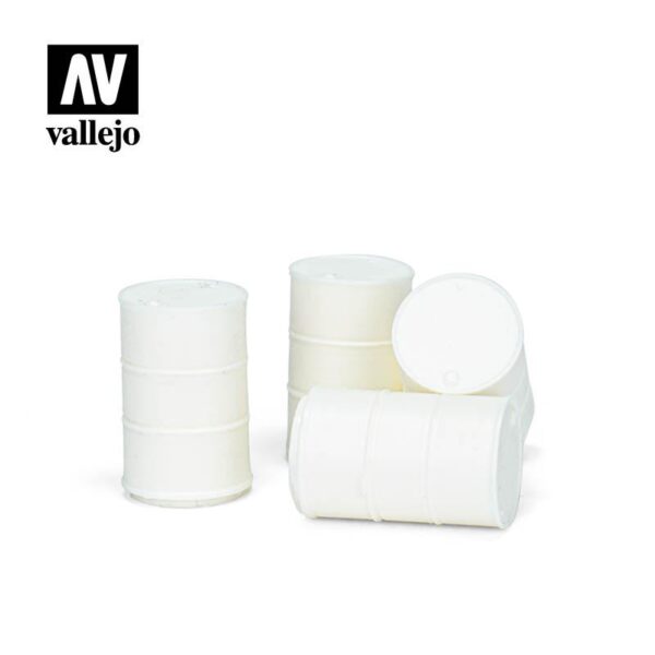 Vallejo    Vallejo Scenics - 1:35 Modern Fuel Drums - VALSC204 - 8429551984744