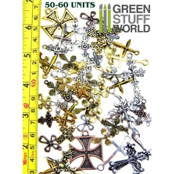 Green Stuff World    GOTHIC CROSSES Beads 85gr - 8436554365418ES - 8436554365418