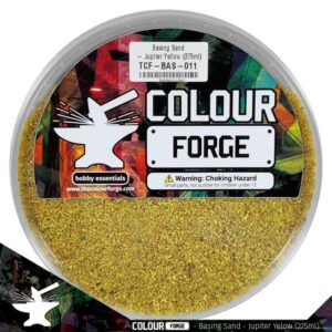 The Colour Forge    Basing Sand - Jupiter Yellow - TCF-BAS-011 - 5060843100843