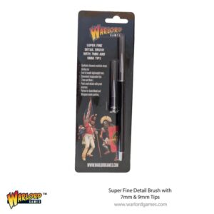 Warlord Games    Super Fine Detail Brush with 7mm & 9mm Tips - 843419918 - 5060572507449