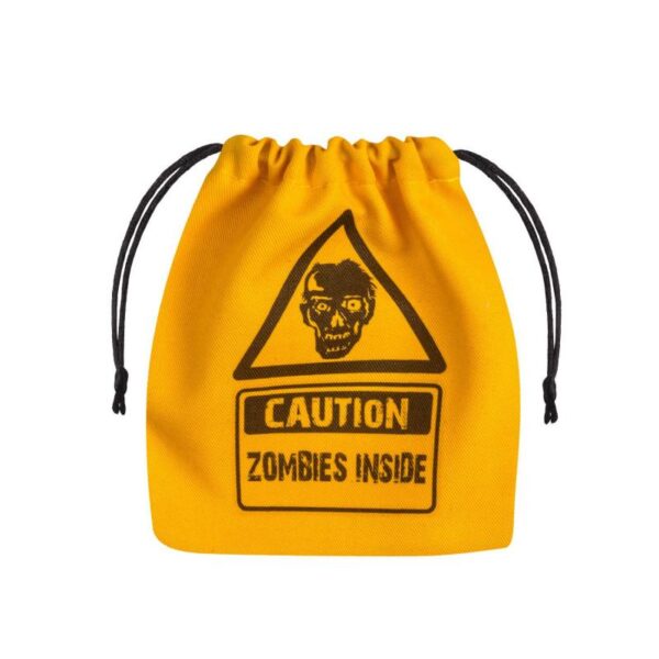 Q-Workshop    Zombie Yellow & black Dice Bag - BZOM101 - 5907699492190