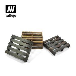 Vallejo    Vallejo Scenics - Scenery: Wooden Pallets - VALSC233 - 8429551987189