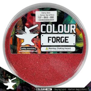The Colour Forge    Basing Sand - Martian Red - TCF-BAS-008 - 5060843100812