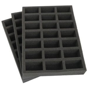 Safe and Sound    Set of 3 traditional foam trays for 63 miniatures - SAFE-L-3X21M - 5907222526613