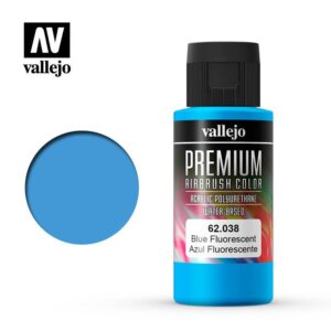 Vallejo    Premium Color 60ml: Blue Fluorescent - VAL62038 - 8429551620383