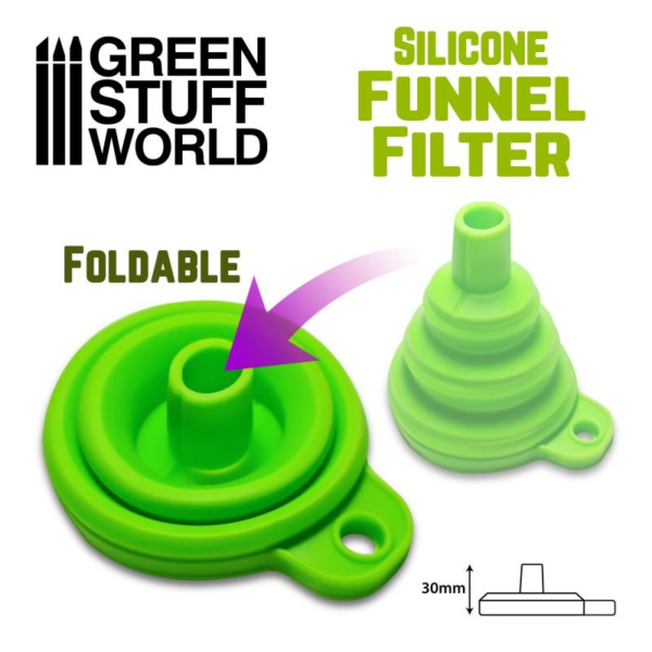 Green Stuff World    Silicone funnel filter for 3D printer - 8435646504599ES - 8435646504599