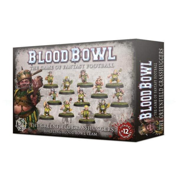 Games Workshop Blood Bowl   Blood Bowl: Halfling Team - The Greenfield Grasshuggers - 99120999012 - 5011921146161