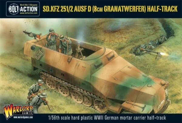 Warlord Games Bolt Action   Sd.Kfz 251/2 Ausf D (8cm Granatwerfer) Half Track - WGB-WM-515 - 5060393703228