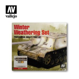 Vallejo    AV Acrylics - Winter Weathering Set - VAL72220 - 8429551722209