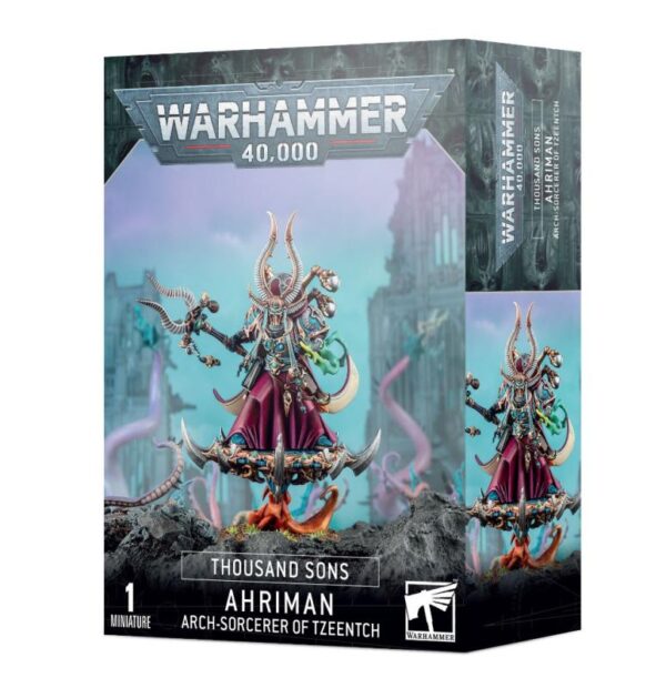 Games Workshop Warhammer 40,000   Thousand Sons:  Ahriman, Arch-sorceror of Tzeentch - 99120102131 - 5011921153695