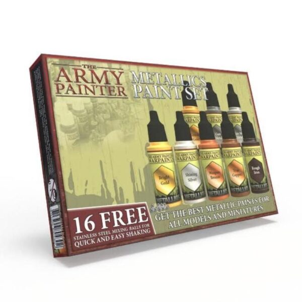 The Army Painter    Warpaints Metallic Paint Set - APWP8043 - 5713799804302
