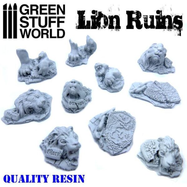 Green Stuff World    Lion Ruins - 8436574500509ES - 8436574500509