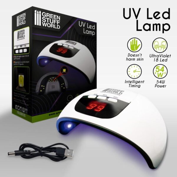 Green Stuff World    Ultraviolet LED Lamp - 8436574507430ES - 8436574507430
