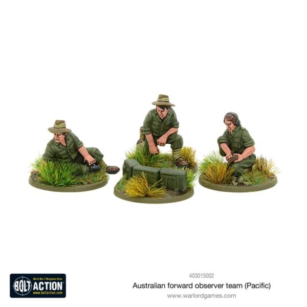 Warlord Games Bolt Action   Australian Forward Observer team (Pacific) - 403015002 - 5060572500723