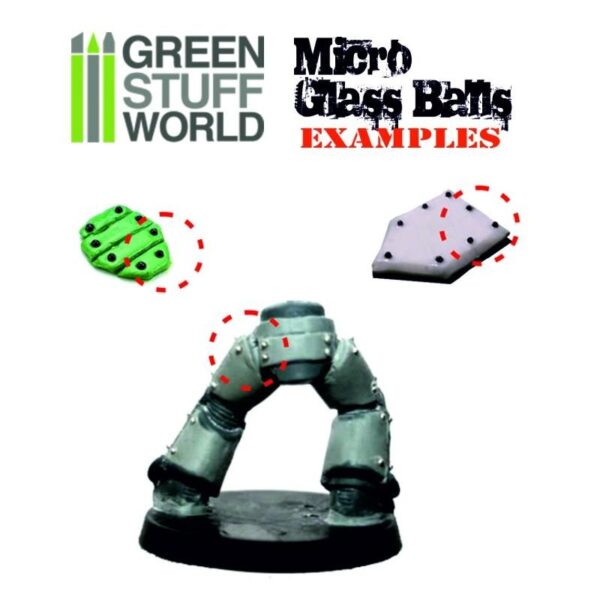Green Stuff World    Mixed Micro Glass Balls (0.5-1.5mm) - 8436554362851ES - 8436554362851