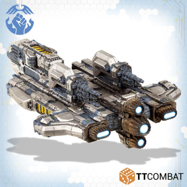 TTCombat Dropfleet Commander   Resistance Coloniser Dreadnought - TTDFX-RES-006 - 5060880912584