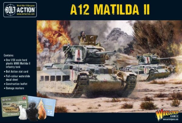 Warlord Games Bolt Action   A12 Matilda II infantry tanK - 402011019 - 5060572502413