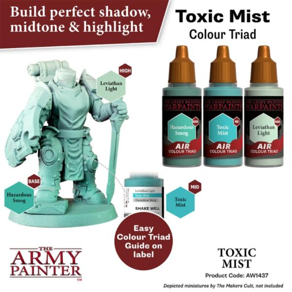 The Army Painter    Warpaint Air: Toxic Mist - APAW1437 - 5713799143784