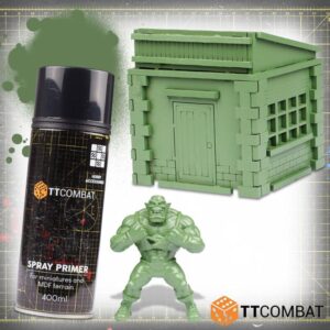 TTCombat    Tank Green Spray Paint - TTHS-004 - 5060850179474