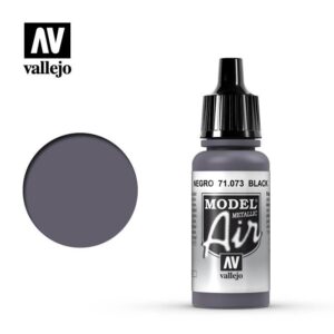 Vallejo    Model Air: Black Metallic - VAL073 - 8429551710732