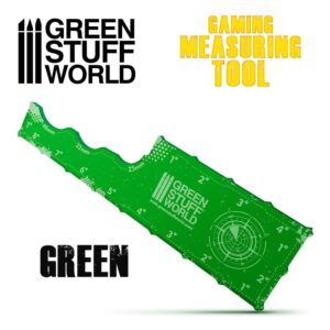 Green Stuff World    Gaming Measuring Tool - Green - 8435646501000ES - 8435646501000