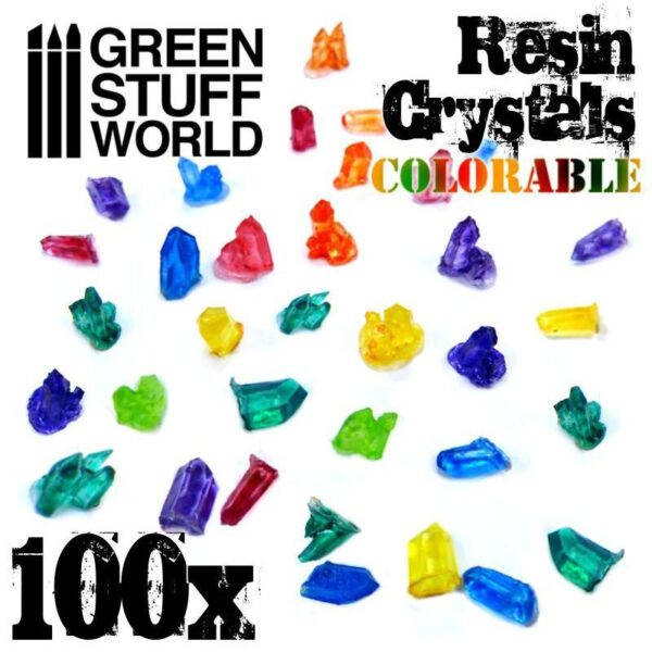 Green Stuff World    Resin Crystals transparent colorables - 8436574500363ES - 8436574500363
