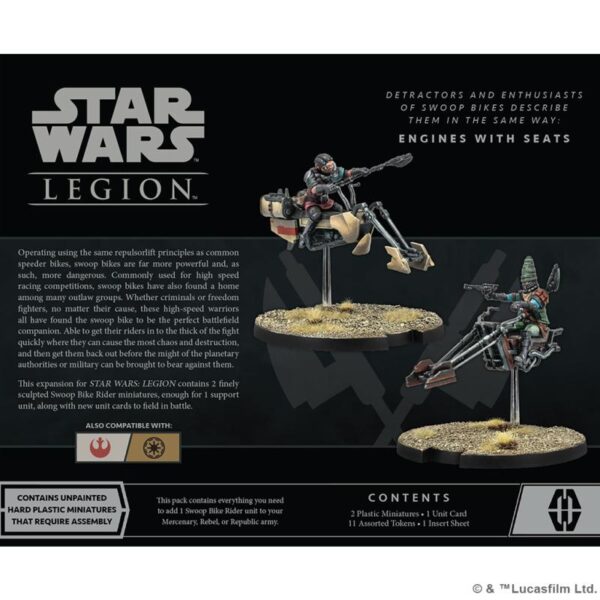 Atomic Mass Star Wars: Legion   Star Wars Legion: Swoop Bike Riders - FFGSWL97 - 841333116828