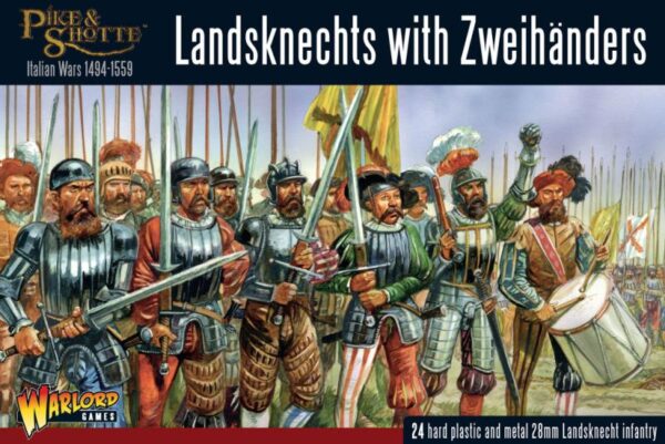 Warlord Games Pike & Shotte   Landsknechts with Zweihanders - 202016002 - 5060393709466