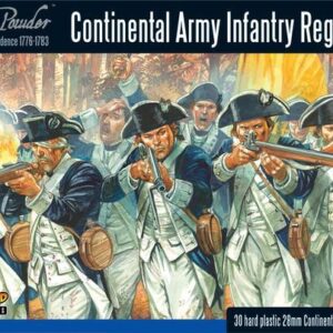 Warlord Games Black Powder   Continental Infantry Regiment - WGR-AWI-04 - 5060393702573