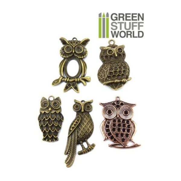 Green Stuff World    Big OWL Beads 85gr - 8436554366033ES - 8436554366033