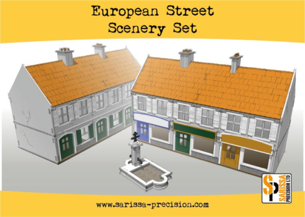 Warlord Games    European Street Scenery Set - N151 - 5060572504318