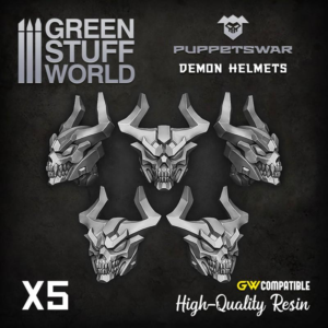Green Stuff World    Demon Helmets - 5904873422868ES - 5904873422868