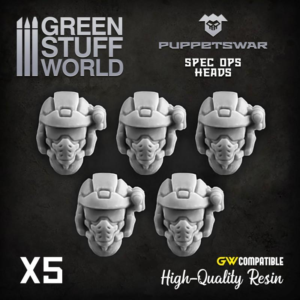 Green Stuff World    Spec OPS heads - 5904873420529ES - 5904873420529