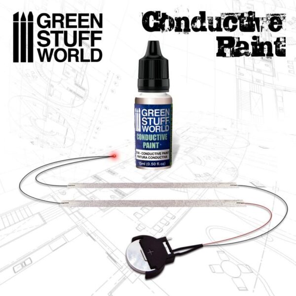 Green Stuff World    Conductive Paint - 8436574504590ES - 8436574504590