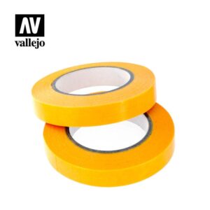 Vallejo    AV Vallejo Tools - Precision Masking Tape 10mmx18m Twin Pack - VALT07006 - 8429551930253