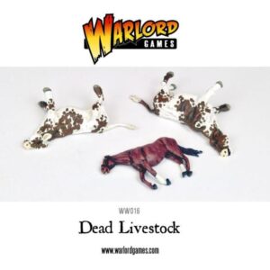 Warlord Games Bolt Action   Dead Livestock (2 cows, 1 horse) - WGB-LIV-01 - 5060200840641