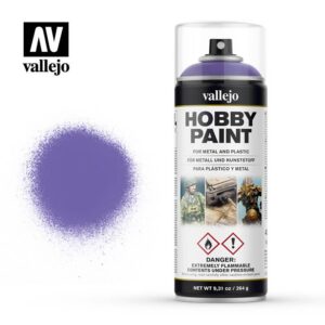 Vallejo    AV Spray Primer: Fantasy Color - Alien Purple 400ml - VAL28025 - 8429551280259
