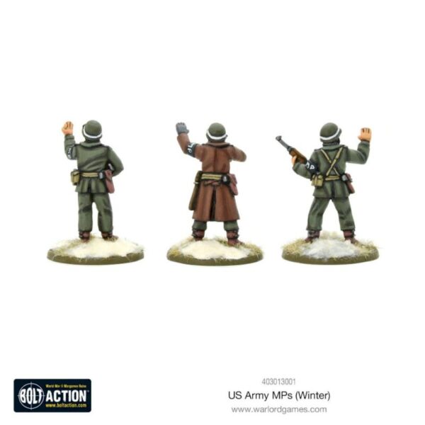 Warlord Games Bolt Action   US Army MPs (Winter) - 403013001 - 5060572500488