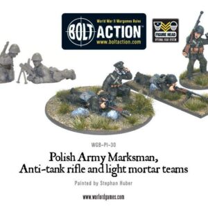 Warlord Games Bolt Action   Polish Army Special Weapons Teams - WGB-PI-30 - 5060393700722