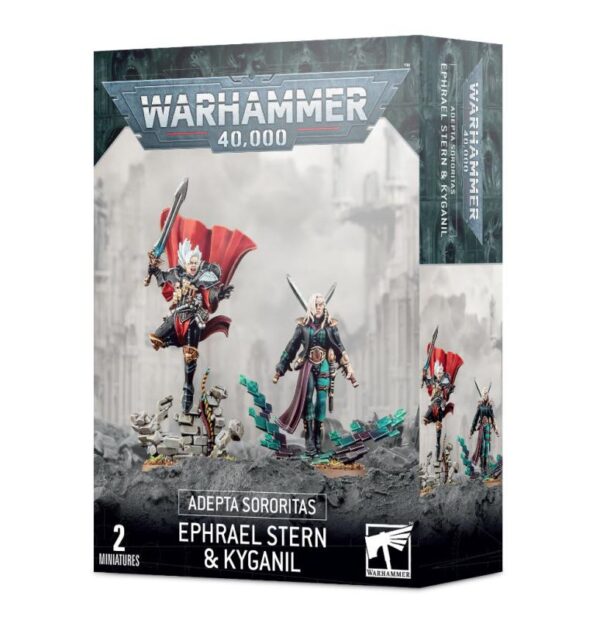 Games Workshop Warhammer 40,000   Adeptus Sororitas: Ephrael Stern & Kyganil - 99120108065 - 5011921156849