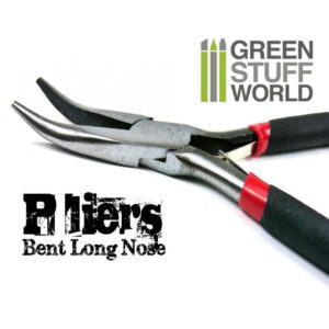 Green Stuff World    Bent Long Nose Plier - 8436554360628ES - 8436554360628