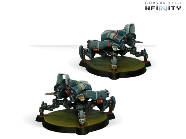 Corvus Belli Infinity   Armbots Bulleteer (Spitfire, Heavy Shotgun) - 280234-0195 - 2802340001956