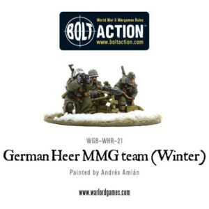 Warlord Games Bolt Action   German Heer MMG team (Winter) - WGB-WHR-21 - 5060393702962
