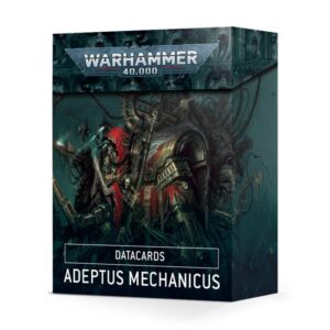 Games Workshop Warhammer 40,000   Datacards: Adeptus Mechanicus (Ninth Edition) - 60050116001 - 5011921134731