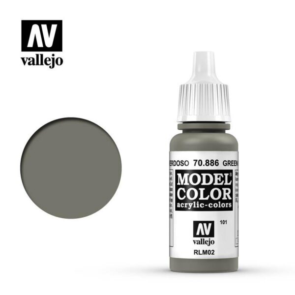 Vallejo    Model Color: Green Grey - VAL886 - 8429551708869