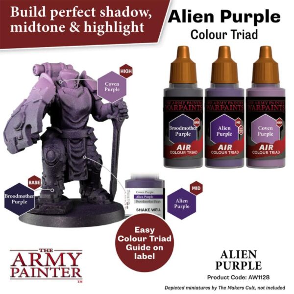 The Army Painter    Warpaint Air: Alien Purple - APAW1128 - 5713799112889