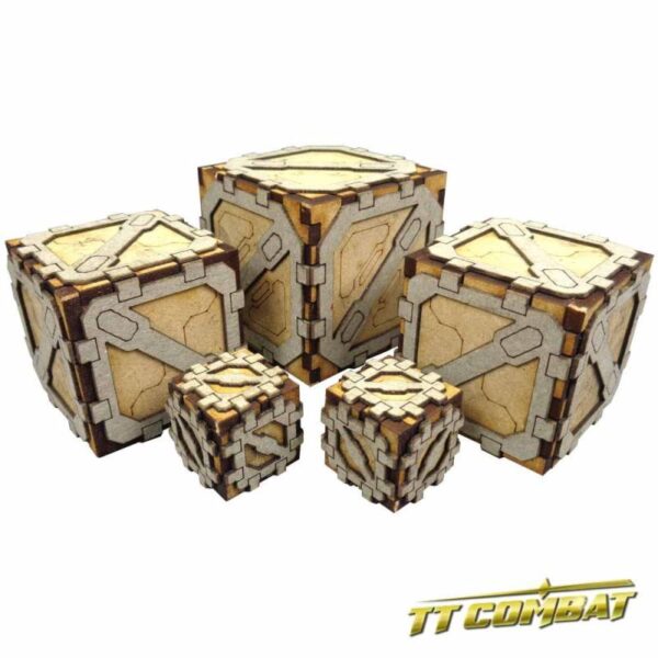 TTCombat    Small Crates(5) - SFU009 - 5060504041997